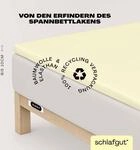 Schlafgut Spannbettlaken "EASY Jersey Elasthan Topper" MADE IN GREEN by OEKO-TEX