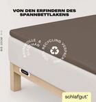 Schlafgut Spannbettlaken "EASY Jersey Elasthan Topper" MADE IN GREEN by OEKO-TEX