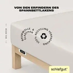 Schlafgut Spannbettlaken "EASY JERSEY ELASTHAN Bettlaken, 170 g/m&sup2;, 95%...