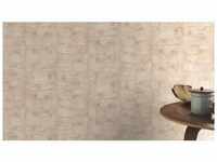 RASCH Vliestapete "Concrete" Tapeten Gr. B/L: 53 m x 10,05 m, Rollen: 1 St., beige