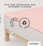 Schlafgut Spannbettlaken "PURE TOPPER Bio-Baumwolle mit Elasthan 170 g/m&sup2; f&uuml;r