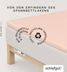 Schlafgut Spannbettlaken "PURE TOPPER Bio-Baumwolle mit Elasthan 170 g/m&sup2; f&uuml;r