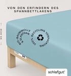 Schlafgut Spannbettlaken "PURE BOXSPRING Bio-Baumwolle mit Elasthan, 170 g/m&sup2;,