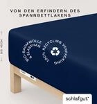 Schlafgut Spannbettlaken "PURE BOXSPRING Bio-Baumwolle mit Elasthan, 170 g/m&sup2;,