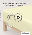 Schlafgut Spannbettlaken "PURE BOXSPRING Bio-Baumwolle mit Elasthan, 170 g/m&sup2;,