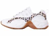 Plateausneaker KAPPA Gr. 36, bunt (white, leo) Schuhe Modernsneaker Sneaker low Ugly