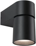 Paulmann LED Au&szlig;en-Wandleuchte "Kimu IP44 80mm 3000K 8W 500lm 230V 70 Anthrazit