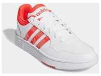 Sneaker ADIDAS SPORTSWEAR "HOOPS 3" Gr. 38, rot (cloud white, bright red, wonder