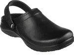Berufsschuh SKECHERS "BLK Arch Fit" Gr. 40, schwarz, 40, Obermaterial: 100% Sonstiges