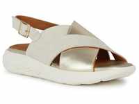 Sandale GEOX "D SPHERICA EC5 C" Gr. 36, goldfarben (sand, goldfarben) Damen Schuhe