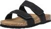 Sandale CRUZ "Liland", Damen, Gr. 36, schwarz, Lederimitat, Rindsleder, Schuhe