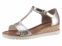 Sandalette TAMARIS Gr. 37, goldfarben Damen Schuhe Sandaletten