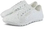 Barfu&szlig;schuh LEGUANO "AMALFI", Damen, Gr. 41, wei&szlig;, Textil, Schuhe Barfu&szlig;schuh