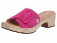 Pantolette REMONTE "ELLE-Collection" Gr. 38, pink (fuchsia) Damen Schuhe...