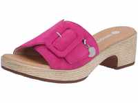 Pantolette REMONTE "ELLE-Collection" Gr. 38, pink (fuchsia) Damen Schuhe Pantoletten
