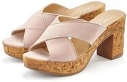 LASCANA Pantolette "Sommerschuh, offener Schuh, Sandalette, Mule," aus Leder mit