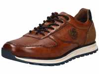 Sneaker BUGATTI Gr. 40, braun (cognac) Herren Schuhe Schnürhalbschuhe mit Hand