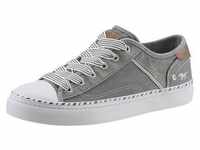 Sneaker MUSTANG SHOES Gr. 38, grau (graugrün) Damen Schuhe Sneaker...