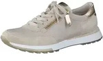 Sneaker PAUL GREEN "Paul Green Sneaker Leder", Damen, Gr. 37, beige, Leder, Schuhe