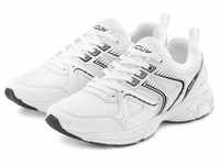 Sneaker FCUK Gr. 41, schwarz-weiß (weiß, schwarz) Damen Schuhe Boots Freizeitschuh,