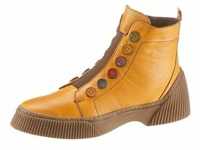 Stiefelette GEMINI Gr. 37, gelb Damen Schuhe Reißverschlussstiefeletten
