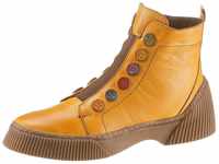 Stiefelette GEMINI Gr. 37, gelb Damen Schuhe Reißverschlussstiefeletten