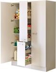 Flex-Well Mehrzweckschrank-Set "LUCCA, 3-teilig, Hauswirtschaftsraum oder...