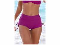 Bikini-Hotpants LASCANA Gr. 42, N-Gr, pink (fuchsia) Damen Badehosen Ocean Blue...