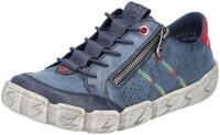 Rieker Sneaker Freizeitschuh, Halbschuh, Schlupfschuh, mit bunter Ziernaht