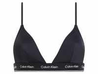 Triangel-Bikini-Top CALVIN KLEIN SWIMWEAR "TRIANGLE-RP" Gr. S (36), N-Gr, schwarz
