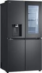 LG Multi Door "GMG960EVEE" 179,2 cm hoch 91,4 cm breit InstaView: zweimal klopfen,