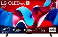LG OLED-Fernseher, G (A-G), schwarz, 42, Fernseher LG OLED-Fernseher, G (A-G), schwarz, 42, Fernseher