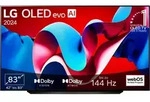 LG OLED-Fernseher, F (A-G), schwarz, 83, Fernseher LG OLED-Fernseher, F (A-G), schwarz, 83, Fernseher