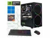 GAMEMAX Black Hole 7305 Gaming-PC (AMD Ryzen 7 5700X, RTX 4070 Super, 32 GB RAM, 2000