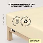 Schlafgut Spannbettlaken "EASY JERSEY Bettlaken, 150 g/m&sup2;, 100% Baumwolle,
