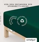 Schlafgut Spannbettlaken "PURE BOXSPRING Bio-Baumwolle mit Elasthan, 170 g/m&sup2;,