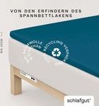 Schlafgut Spannbettlaken "PURE TOPPER Bio-Baumwolle mit Elasthan 170 g/m&sup2; f&uuml;r