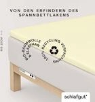 Schlafgut Spannbettlaken "PURE TOPPER Bio-Baumwolle mit Elasthan 170 g/m&sup2; f&uuml;r