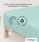 Schlafgut Spannbettlaken "PURE BOXSPRING Bio-Baumwolle mit Elasthan, 170 g/m&sup2;,