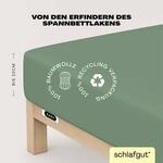 Schlafgut Spannbettlaken "EASY JERSEY Bettlaken, 150 g/m&sup2;, 100% Baumwolle,