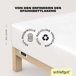 Schlafgut Spannbettlaken "EASY JERSEY Bettlaken, 150 g/m&sup2;, 100% Baumwolle,