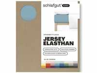 Spannbettlaken SCHLAFGUT "EASY Jersey Elasthan" Laken Gr. B/L: 90-100 cm x 200-220 cm
