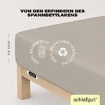 Schlafgut Spannbettlaken "EASY JERSEY Bettlaken, 150 g/m&sup2;, 100% Baumwolle,