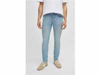 Slim-fit-Jeans BOSS ORANGE "Delaware BC-C" Gr. 30, Länge 32, blau (light, pastel