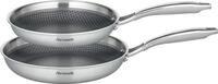 Hanseatic Pfannen-Set "hanseatic" Edelstahl Set, 1x Pfanne &Oslash; 24 cm - 1,6 l, 1x