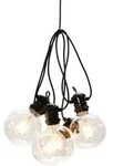 KONSTSMIDE LED-Lichterkette "LED Solar Biergartenkette, 10 bernsteinfarbene...