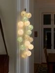 KONSTSMIDE LED-Lichterkette "Weihnachtsdeko", bunt, Dioden 16 Stk. Flammen 16 Stk.,