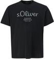 s.Oliver Men Big Sizes Kurzarmshirt mit Logo-Print/Gro&szlig;e Gr&ouml;&szlig;en