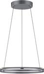 NEUHAUS PURE LED Pendelleuchte "PURE E-Loop", mystic grau, 2, &Oslash; 70cm H: 40cm, 1