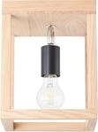 BRILLIANT Deckenleuchte "Nerea", braun (holzfarben), 1, H: 25cm, 1 Stk., Leuchten, 25